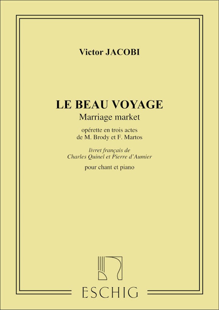 Le Beau Voyage Cht-Piano